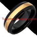 Free gold plated tungsten ring