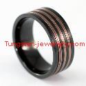 Free gold plated tungsten Band 