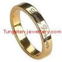 Gold-plated-tungsten-band