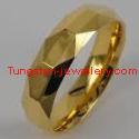 Free Gold Plated Tungsten engaged Rings