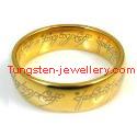 High Quality Gold Plated Tungsten Engaged Bands