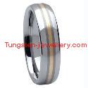 High Quality Gold Plated Tungsten Rings