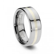 inlay tungsten rings